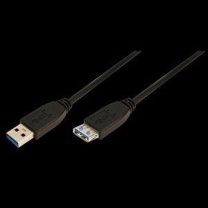 1m USB A - USB A 3.0 F/M, USB A