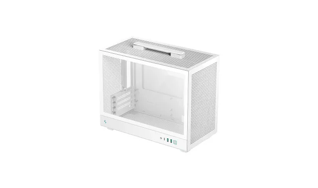 Deepcool Case | CH160 PLUS WH | White | Micro ATX