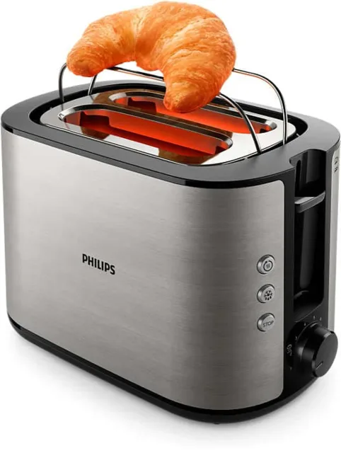 PHILIPS Viva Collection tosteris, sudraba