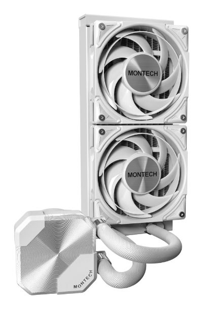 CPU COOLER MULTI SOCKET WHITE/HYPERFLOW SILENT240(W) MONTECH