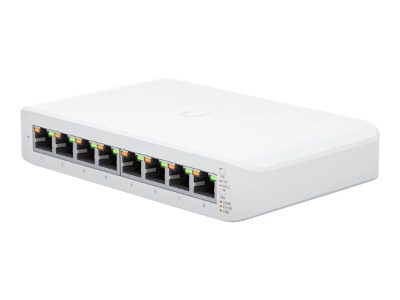 Switch Lite 8 PoE, USW-Lite-8-POE, Managed L2, Wall-mountable/Desktop, PoE+ ports quantity 4