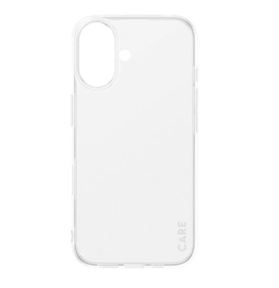 CARE Fashionable Case, Back cover, Apple, iPhone 16, Recycled plastic, Transparent, X-Ray Soft Basic