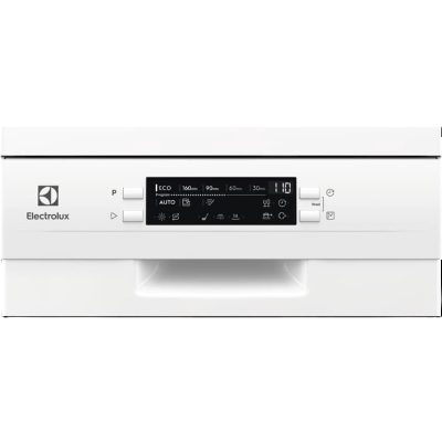 Electrolux šaura trauku mazgājamā mašīna, balta