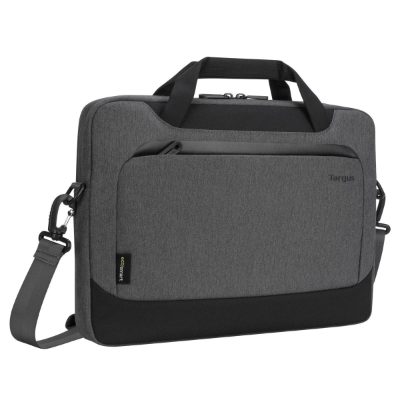 Slimcase with EcoSmart, Cypress, Fits up to size 15.6 ", Shoulder strap, Grey