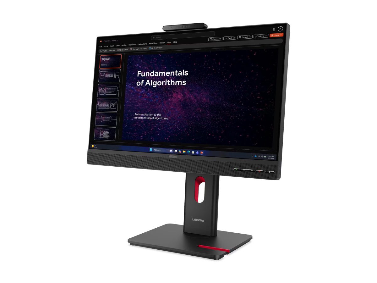 Lenovo ThinkCentre TIO24 Gen 6 Touch 23.8 FHD 1920x1080/16:9/250nits/Black/3Y Warranty, Lenovo