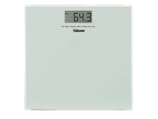 Tristar | Bathroom scale | WG-2419 | Maximum weight (capacity) 150 kg | Accuracy 100 g | White