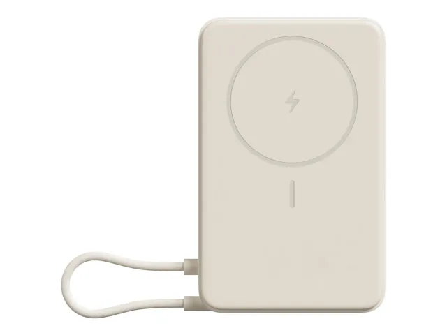 Xiaomi Magnetic Power Bank 10000 with Built-in | 10000 mAh | Beige