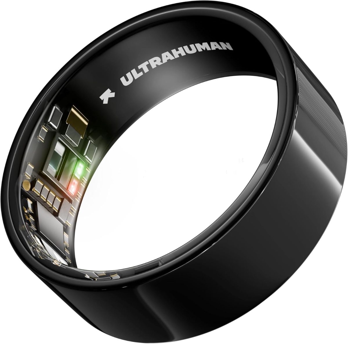 Ring Air, Aster Black, Size 9, Smart Ring
