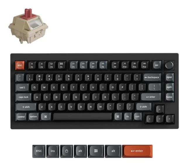 KEYBOARD WRL V1 ULTRA/BLACK V1U-D1 KEYCHRON
