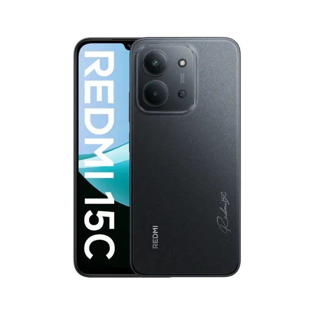 Xiaomi | Redmi | 15C | Midnight Black | 6.9 " | IPS LCD | 720 x 1600 pixels | Internal RAM 4 GB | 128 GB | Dual SIM | 5G | Main camera resolution 50 MP | Secondary camera resolution 8 MP | Android | 15 | 6000 mAh