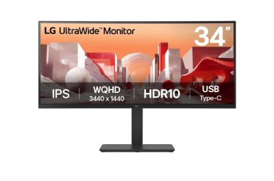 34BA75QE-B, 34 ", IPS, 21:9, 60 Hz, 5 ms, 3440 x 1440 pixels, 300 cd/m², HDMI ports quantity 2