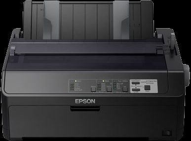 Network dot matrix printer, FX-890IIN, Dot matrix, Mono, Standard, Black