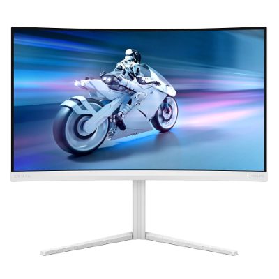 27M2C5501/00, 27 ", VA, Quad HD, 16:9, 1 ms, 2560 x 1440 pixels, 300 cd/m², HDMI ports quantity 2, White