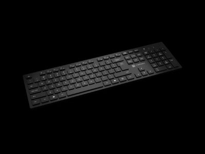 Natec Herring, Keyboard, Wireless, US, Black