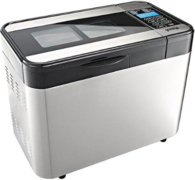 Bread maker, BM1400E, Power 815 W, Number of programs 12, Display LCD, Stainless steel
