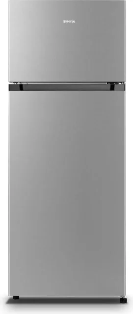 Gorenje Refrigerator | RF414EPS4 | Energy efficiency class E | Free standing | Double Door | Height 143.6 cm | Fridge net capacity 165 L | Freezer net capacity 41 L | 40 dB | Grey