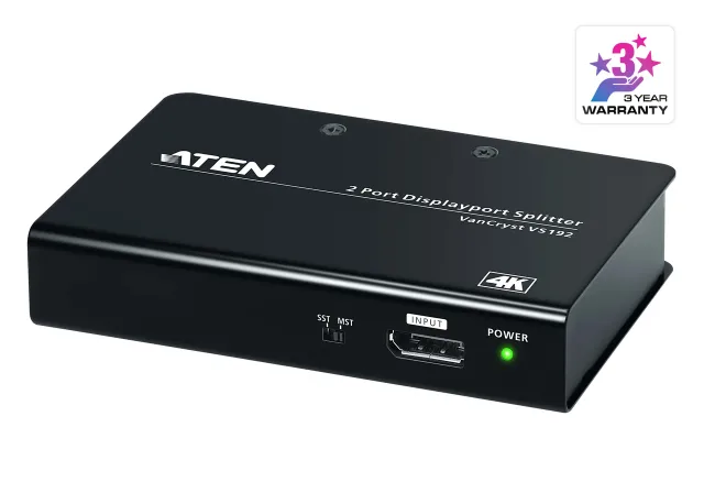Aten | VS192-AT-G | Video/audio splitter - 2 ports