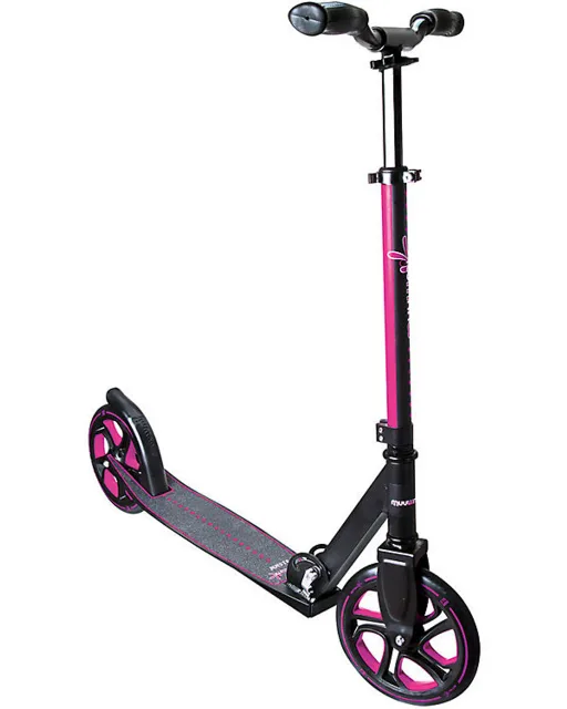 Muuwmi Aluminium Scooter PRO skrejritenis 215 mm, rozā