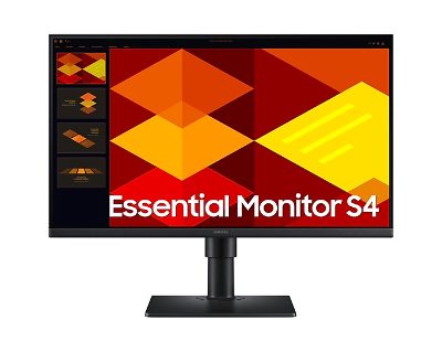 LS24D406GAUXEN, 24 ", IPS, FHD, 16:9, 100 Hz, 5 ms, 1920 x 1080 pixels, 250 cd/m², HDMI ports quantity 2, Black