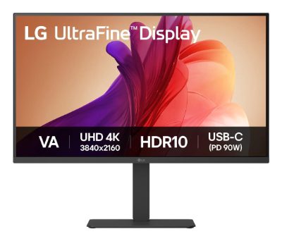 LCD Monitor, LG, 31.5 ", 3840 x 2160 pixels, 4K Ultra HD, Native aspect ratio 16:9, 32U720A-B
