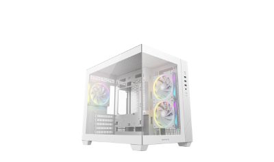 Deepcool Case, CG330 3F WH, White, Micro ATX