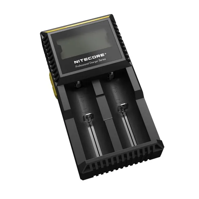 BATTERY CHARGER 2-SLOT/D2 EU NITECORE