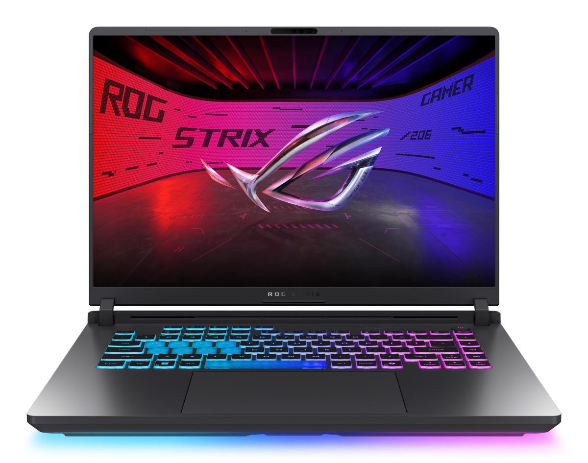 Notebook, ASUS, ROG Strix, G16 (2025), G615LW-S5075W, CPU  Core Ultra, U9-275HX, 2700 MHz, 16", 2560x1600, RAM 16GB, DDR5, 5600 MHz, SSD 1TB, NVIDIA GeForce RTX 5080, 16GB, ENG, Windows 11 Home, Eclipse Grey, 2.65 kg, 90NR0LG1-M002T0