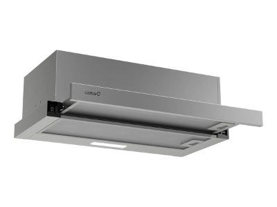 Hood, TFB-5160 X, Telescopic, Energy efficiency class C, Width 59.5 cm, 300 m³/h, Mechanical, CSLED, Stainless steel