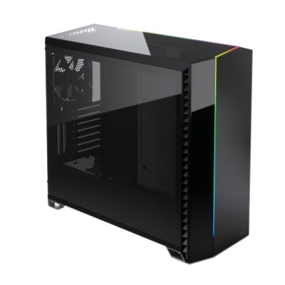 FD-C-VER1A-02	Vector RS - Blackout Dark TG, Side window, E-ATX, ATX