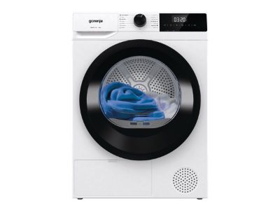 Gorenje Dryer Machine, DHNE82, Energy efficiency class Class D, Front loading, 8 kg, LED, Depth 55 cm, White
