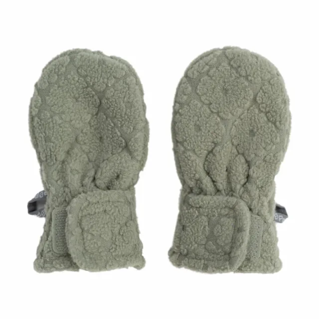 Lodger Mittens Folklore Fleece bērnu cimdiņi, Elm, 0-12m