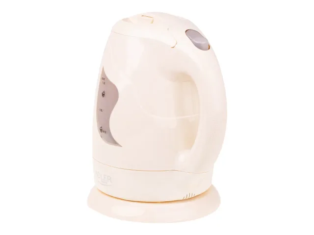 Adler | Kettle | AD 08 b | Standard | 850 W | 1 L | Plastic | 360° rotational base | Beige
