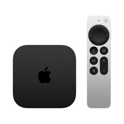 TV 4K Wi‑Fi + Ethernet with 128GB storage