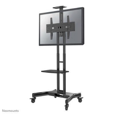 Neomounts Floor stand, NM-M1700BLACK TV trolley, Adjustable Height, 32-75 ", Maximum weight (capacity) 50 kg, Black