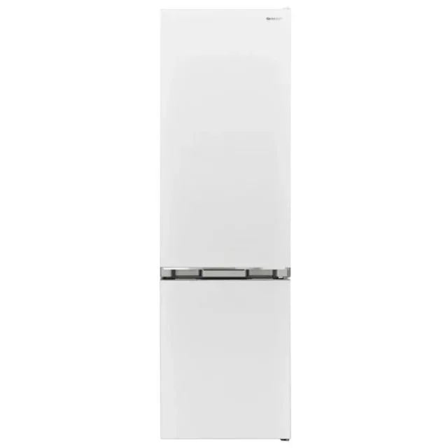 SHARP ledusskapis ar saldētavu apakšā, 180 cm, balts