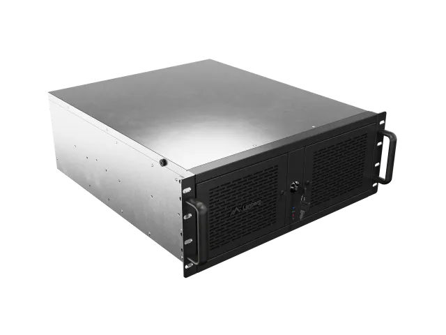 Lanberg Rackmount server chassis ATX 520/12 19"/4U | SC01-5204-12B
