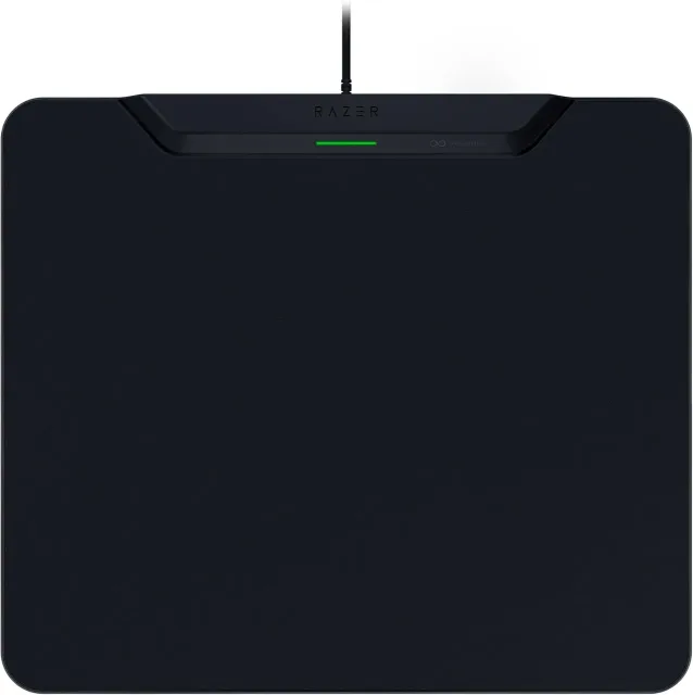 Razer | Wireless Charging Gaming Mouse Mat and Puck, Hard Edition | HyperFlux V2 Wireless Charging System | Gaming Mouse Mat | 360 x 311 mm | Black
