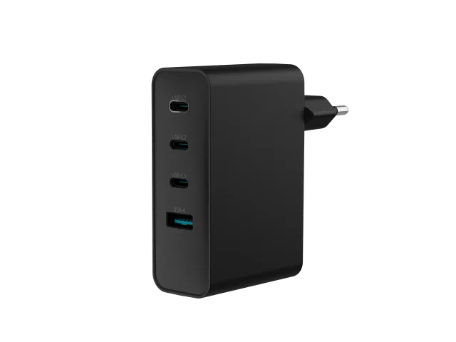 Natec Ribera USB Charger, 1x USB-A + 3x USB-C | NUC-2234