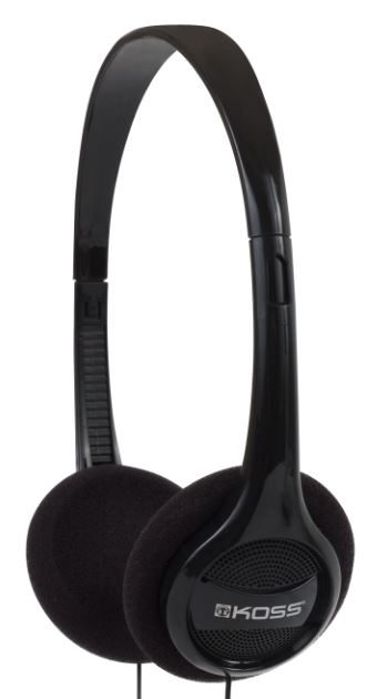 Headphones, KPH7k, Wired, On-Ear, Black