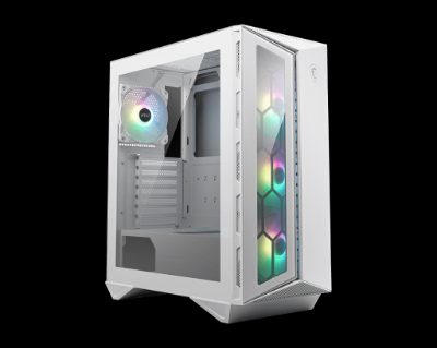 MPG GUNGNIR 110R, Side window, White, Mid-Tower, ATX