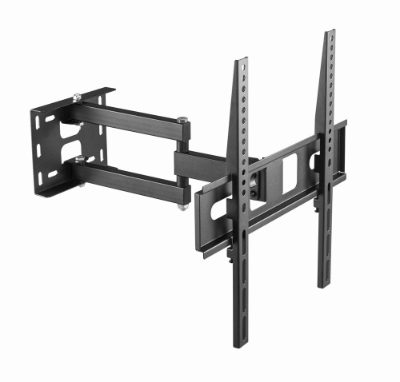 Wall mount, WM-55ST-03, Tilt, Swivel, 32-55 ", Black