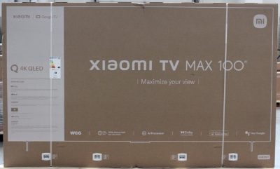 Xiaomi TV Max 2025 100" (3840 × 2160), Xiaomi, TV, Max 2025, 100, Smart TV, Google TV, UHD, Grey