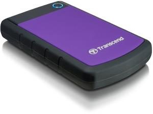 External HDD, TRANSCEND, StoreJet, 1TB, USB 3.0, Colour Purple, TS1TSJ25H3P