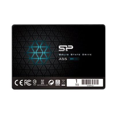 A55, 1000 GB, Solid-state drive interface SATA, Read speed 560 MB/s, Write speed 530 MB/s