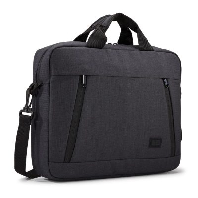 Huxton, Fits up to size 13.3 ", Laptop attaché, Shoulder strap, Black