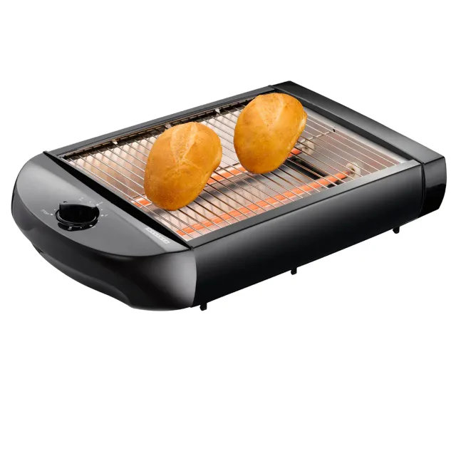Melissa tosteris ar taimeri, 600W, melns