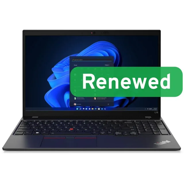Lenovo Renewed Grade B | ThinkPad L15 Gen 3 | 15.6 " | 16 GB | SSD | 256 GB | AMD Radeon Graphics | Windows 11 Pro | Keyboard language US