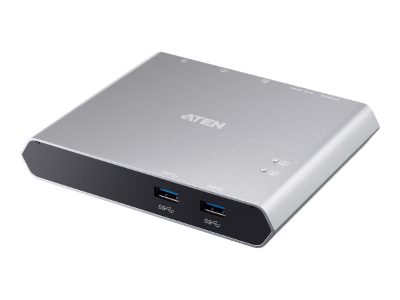 US3310-AT 2-Port USB-C Dock Switch with Power Pass-through