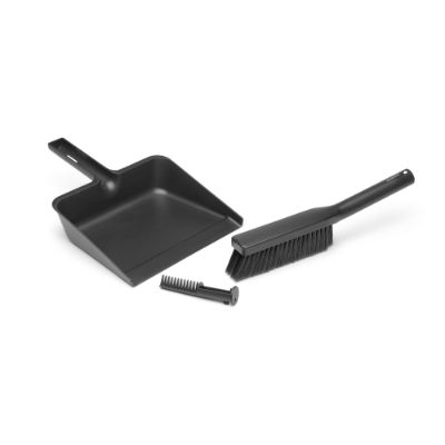 BRABANTIA slaucīšanas komplekts, birste un šaufele, dark grey