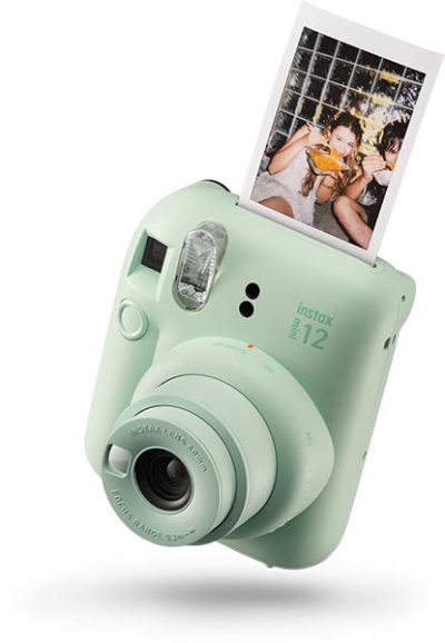 CAMERA INSTANT W/10SH GLOSSY/INSTAX MINI 12 GREEN FUJIFILM
